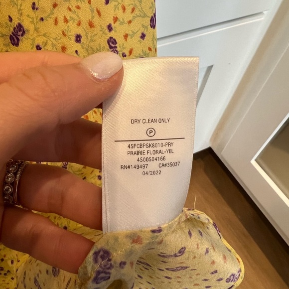 Favorite Daughter Silk Skirt - size M - Picture 4 of 5